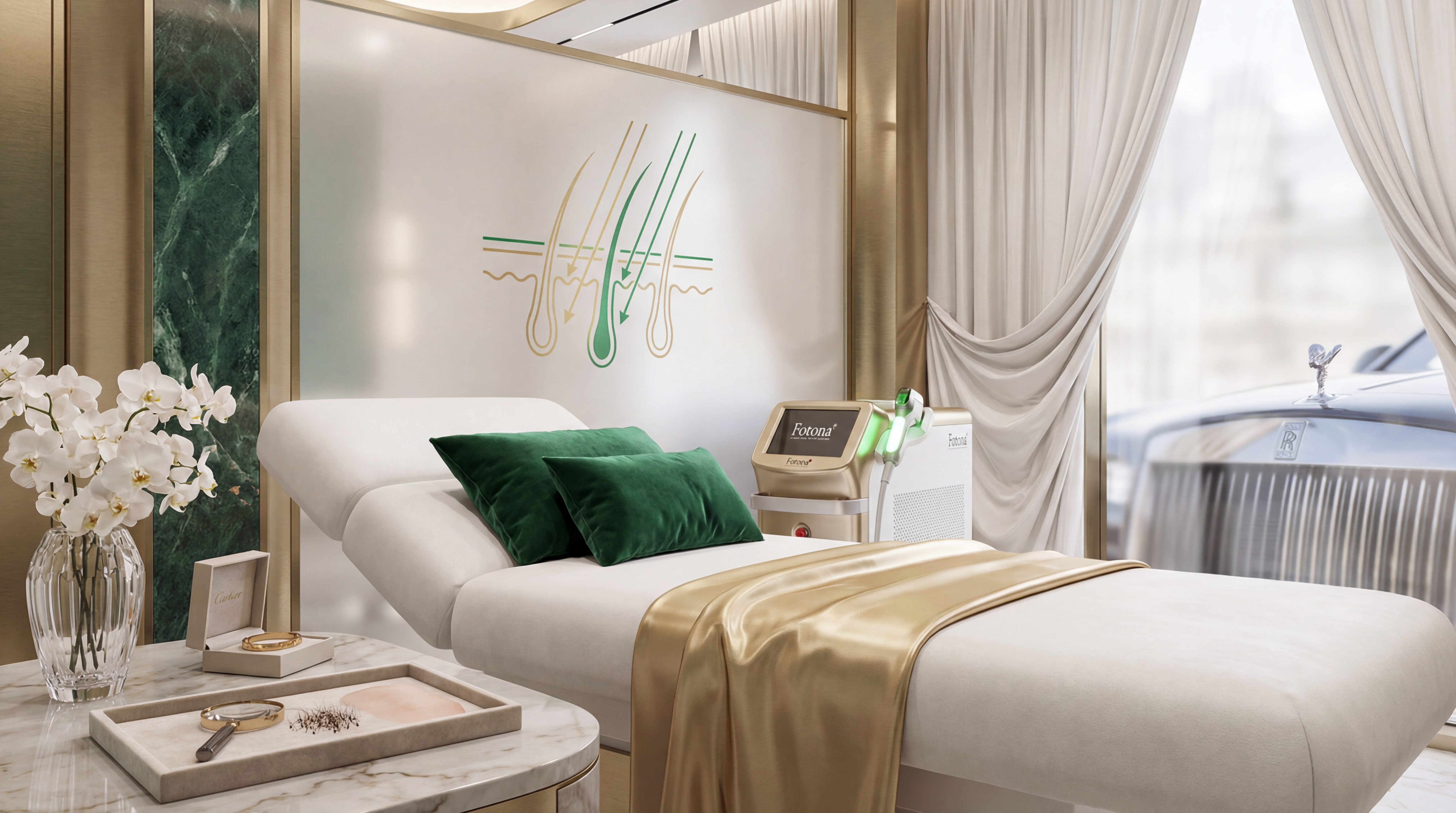 Consultation for laser hair removal financing